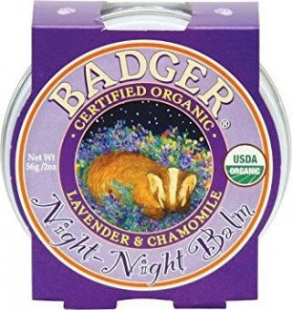 Mini balsam pt un somn linistit, Night-Night Baby Badger, pt copii, 21 g
