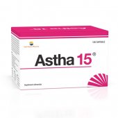 Astha 15 - Supliment alimentar, Sun Wave Pharma, 120 capsule 